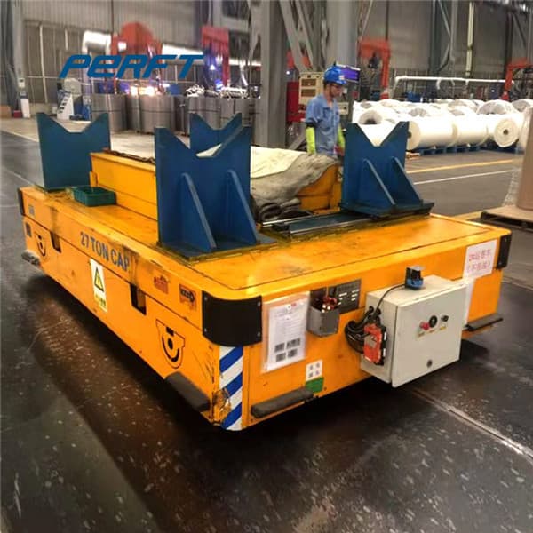 Coil Transfer Trolley With End Stops 200 Ton